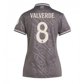 Real Madrid Federico Valverde #8 Tredje skjorte til dame 2024-25 Kortermet